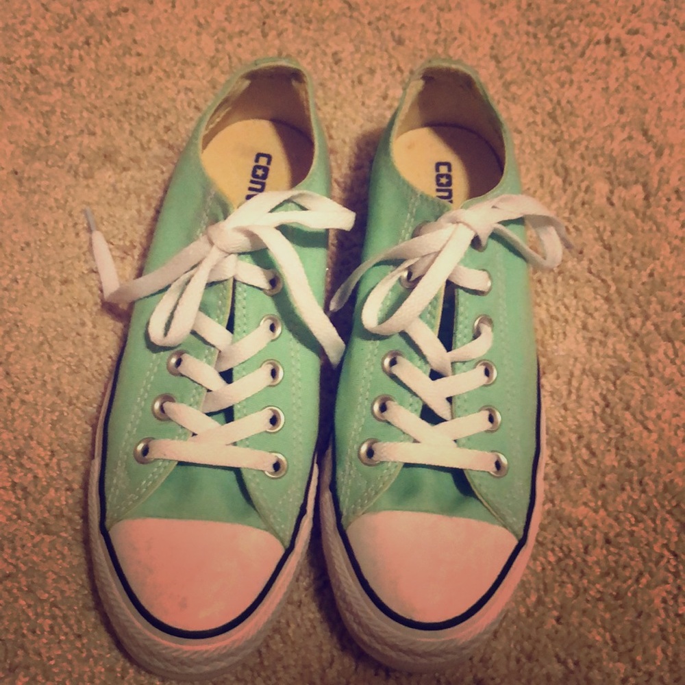 Turquoise Converse
